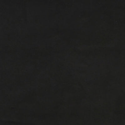 sengegavl med kanter 147x23x118/128 cm fløjl sort