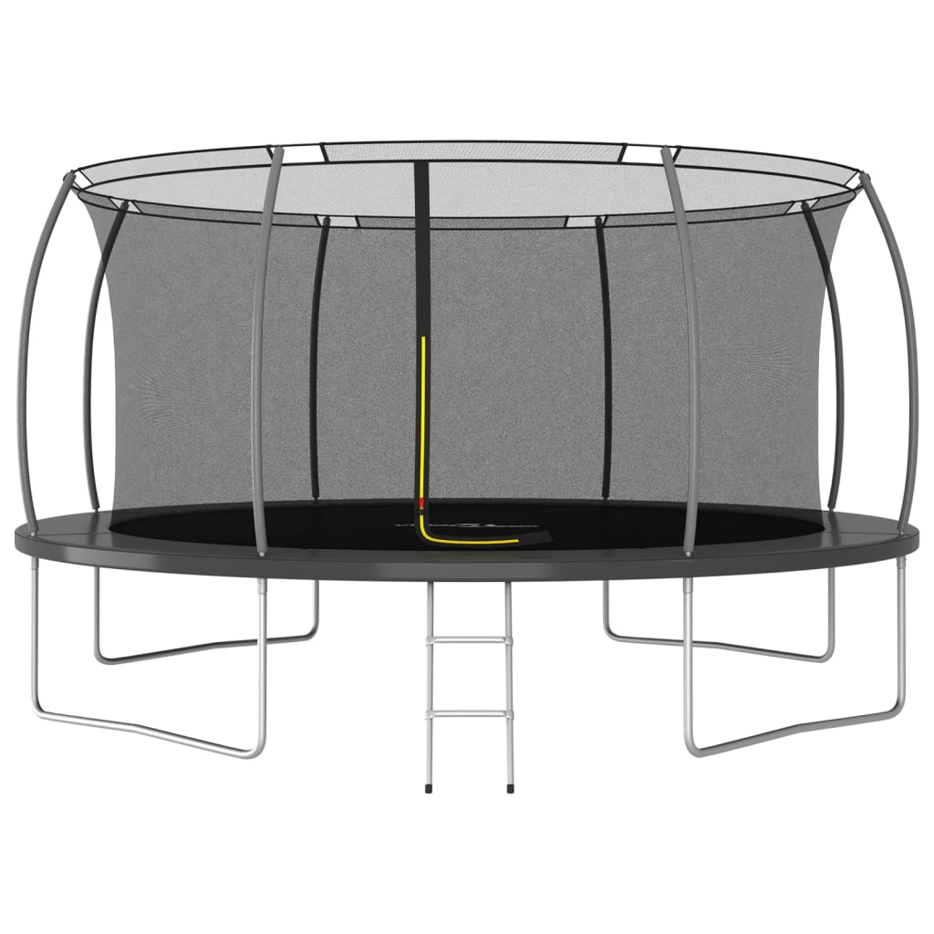 trampolinsæt 460x80 cm 150 kg rund