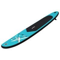 XQ Max stand-up paddleboard 285 cm oppustelig blå og sort