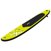 XQ Max stand-up paddleboard 285 cm oppustelig limegrøn og sort