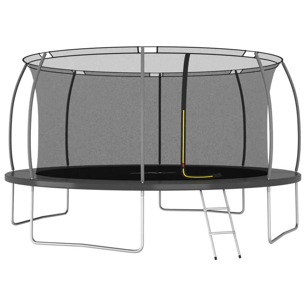 trampolinsæt 460x80 cm 150 kg rund