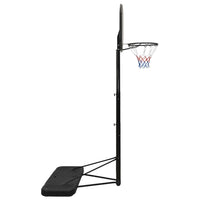 basketballstativ 258-363 cm polyethylen sort